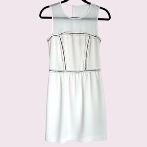 Sandro White panel dress